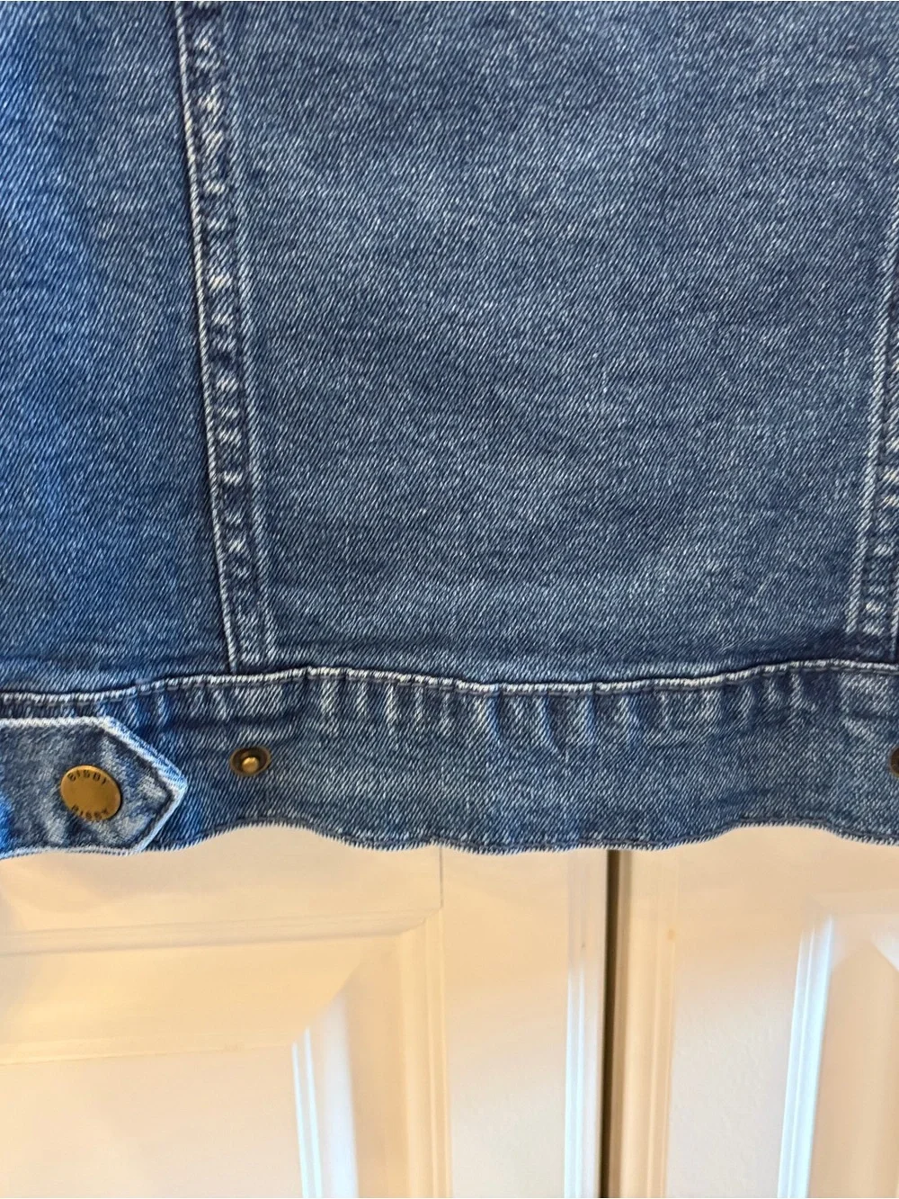 BISBY Girls' Blue Denim Jean Jacket